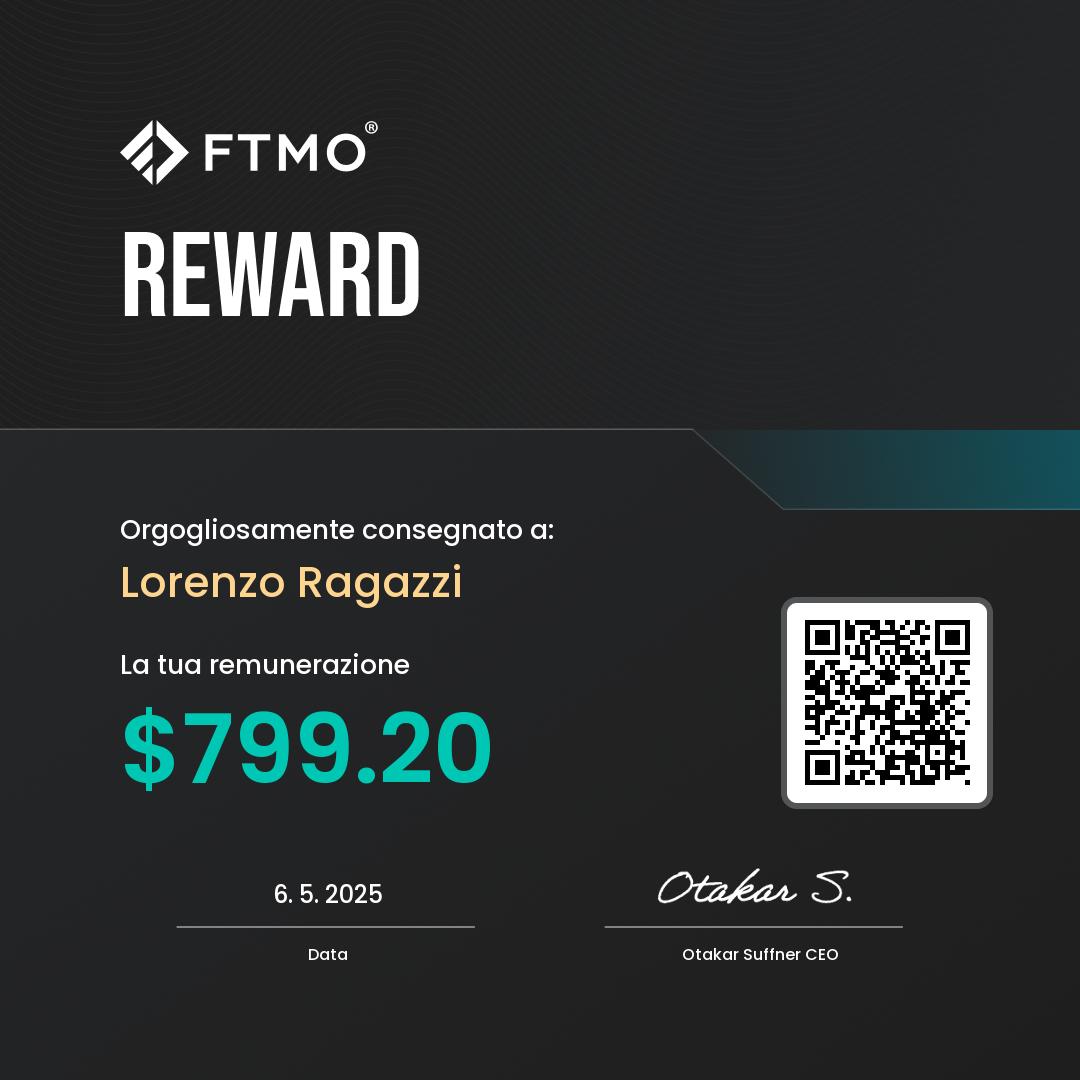 prova 1 payout
